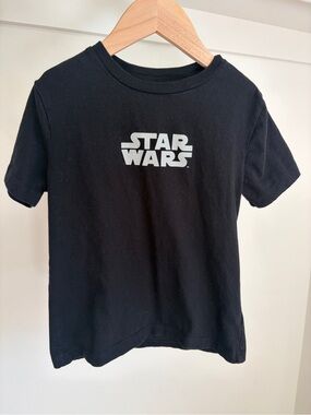 Old Navy x STAR WARS | Kids | Star Wars Logo and Vehicle Blueprint Shirt | S 6/7